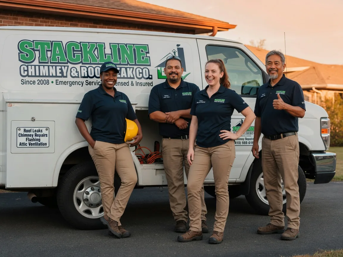Chimney flashing repair company in New Harbor, ME